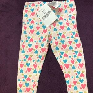 Heart pants. New with tags